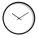 Produktbild Wanduhr Extrem einfache schwarze Wanduhr Mute Modern Style ( größe : 10 inch )