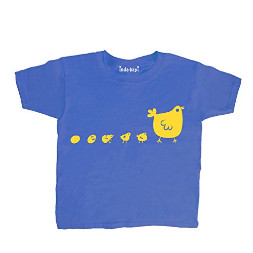 Inda-Bayi Baby-Toddler-Kids Heavy Cotton T Shirt - spring chicks