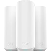 NETGEAR Orbi 370 Series WiFi System 7 Mesh, Up to 3,875 ft&sup2;, Pack of 3 | Up to 3.6 Gbit/s, 70 Devices, Simple Configuration,