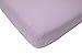 Jollein 550_0048 Fitted Sheet Terry Cloth (75 x 150 cm, Purple)