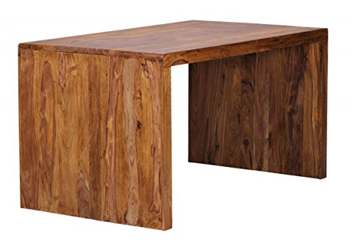 FineBuy Schreibtisch Massiv-Holz Sheesham Computertisch 140 cm breit Echtholz Design Ablage Bro-Tisch Landhaus-Stil Natur-Produkt Bro-Mbel dunkel-braun Modern Broeinrichtung rechteckig 76 cm hoch FineBuy Schreibtisch Massiv-Holz Sheesham Computertisch 140 cm breit Echtholz Design Ablage Bro-Tisch Landhaus-Stil Natur-Produkt Bro-Mbel dunkel-braun Modern Broeinrichtung rechteckig 76 cm hoch
