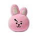 Produktbild Loheag Clinor BTS BT21 Bangtan Sofa Kissen, Extra Dick und Extra Flauschig Kuschelkissen Plüsch Puppe Kissen Kastenkissen Dekokissen für Sofa Schlafzimmer Auto | Beste Geschenk für The Army (COOKY, 45 x 55 cm)