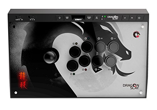 DRAGON SLAY Universal Arcade Fight Stick Controlador - 8 Bot  n Compatible con PS4  Xbox One  PC