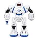 Produktbild WQGNMJZ Roboter, Fernbedienungsroboter, ferngesteuerte intelligente Induktionsroboter, Tanz gegen Das Licht mit Langen Standby-Kinderspielzeug,Blue