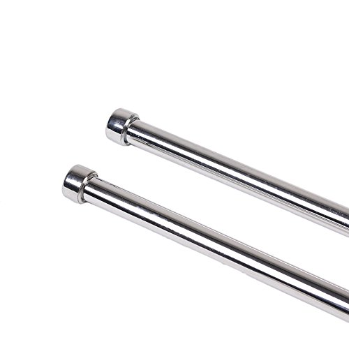 Handtuchhalter für Badhalter Wandmontage, 0-180 ° Schwenkverchromter Edelstahl (2 Armig) - 5