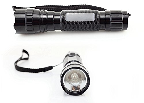 TGLOE (Tm) -WF-501B UV LED UV Taschenlampe Ultraviolett + Holster Schwarzlicht + 2* CR123 Batterie - 4