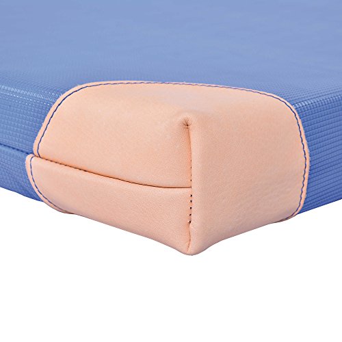 Grevinga® Turnmatte mit Lederecken 100 x 200 x 6 cm - 3