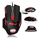 Produktbild Gaming Mouse Wired 6800 DPI Einstellbare Optische LED USB Kabel Für Windows 7/8/10 / XP PC Laptop Desktop Notebook