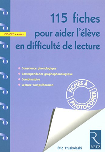 Télécharger 115 fiches pour aider l'élève en difficulté de lecture Francais PDF
