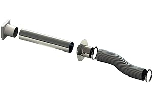 FERRO LUX Zuluftsystem einwandig/externe Verbrennungsluftzufuhr/Airsystem in weiß (Ø 100 mm, weiss)