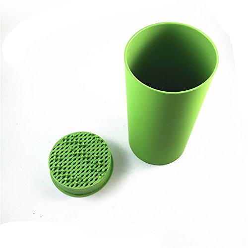 Universal-Messer Blockhalter Aufbewahrung Küche Fiber Cutler Standorganisator Grün - 3