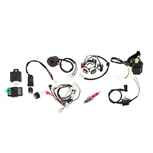 CDI Wiring Harness, Precise Stable Performance Electrics Stator Coil for ATV Replacement for 50cc 70cc 90cc 110cc 125cc Engine for Go Kart for Dirt Bike