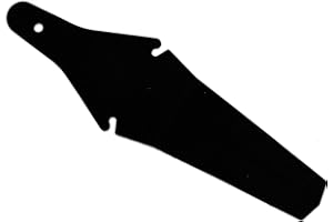 CYCLINGCOLORS parafango bici nero posteriore universale sella bicicletta mtb