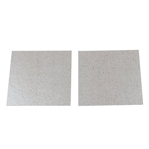 TOOGOO(R) 2 Stueck 5.1″ x 5.1″ Mikrowellenofen Reparatur Teil Glimmerplaettchen Blaetter - 2