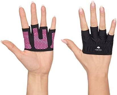 Crosstraining Gloves Women - Minimalist Glove Perfect for Workout, Gym and Lifting - Size suitable for Small Hands - Colours pink and blue
