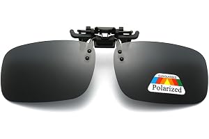 SHFYFHS Flip-Up Polariserade Solglasögon, Clip-on solglasögon för ljus för kvinnor och män, UV400-skydd Solglasögon, polarise