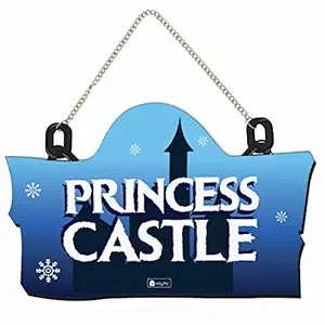 Indigifts Jungle-Jalebi Princess Castle Printed Kids Wall Hanging 8