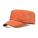 Cap im Military-Stil,Schnell-trocknend Baseball Sonnen Sport Cap,Mützen für Draussen Sun kappen (Orange)