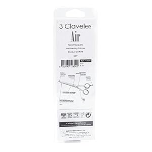 3 Claveles Air Hairdressing Scissors 6.5 Inches - Image 4