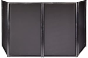 BOOMTONEDJ Stand deco dj en lycra DJ FACE BLACK