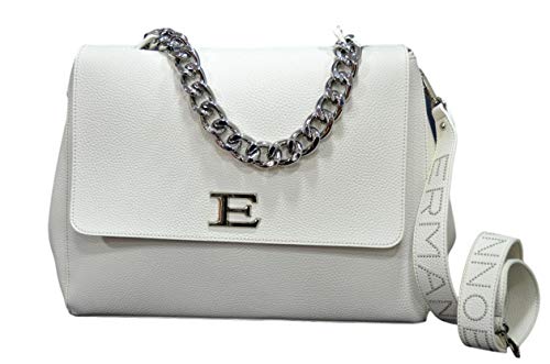 Preisvergleich Produktbild Ermanno Scervino Tasche EBA Handbemalt L 12400691 Off Weiß