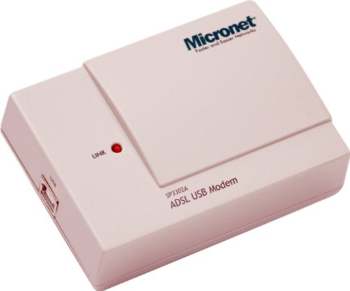 MicronetNetwork USB 2.0 External ADSL Broadband Modem