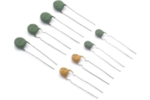 CIZIHUU 20PCS PTC Positive Temperature Thermistor,MZ8 8mm 800-1.2K Ohn