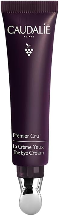 Caudalie Göz Bakım Kremi Premier Cru 15 ml | Hyaluronik asit ve dolgun dolgu maddesi, yaşlanma karşıtı, kırışıklıkları düzeltir, koyu halkaları azaltır, anında parlar