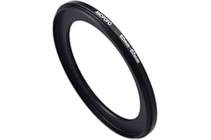AMOPOFO 82mm to 62mm Step-Down Ring Filter adapter/82mm to 62mm Camera Filter Ring for 62mm UV, ND, CPL Filter,Metal Step-Down Ring(82mm-62mm)