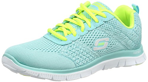 skechers FLEX APPEAL - OBVIOUS CHOICE, Women shoes, Green (Aqlm), 6 UK (39 EU)