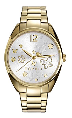 Esprit Damen-Armbanduhr TP10892 Gold Analog Quarz Edelstahl ES108922002 Esprit Damen-Armbanduhr TP10892 Gold Analog Quarz Edelstahl ES108922002
