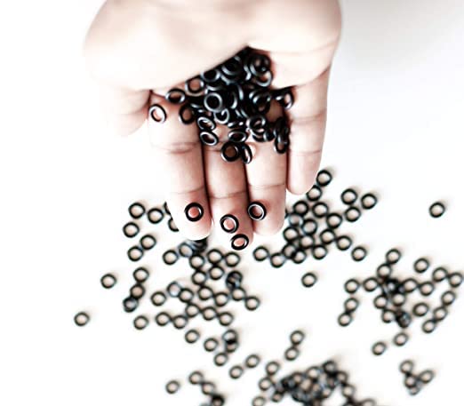 Chetanoring CAR WASH Pump Black Rubber WASHER O Rings: High Pressure Washer Hose Packing Ring for Water Pressure - AQT Series Oil Seal Gasket: Top Oring for Pressure Gun Pipe - 10 Pcs