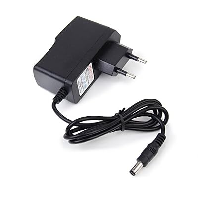 MagiDeal noir DC 12V 1A sécurité CCTV alimentation pour caméra