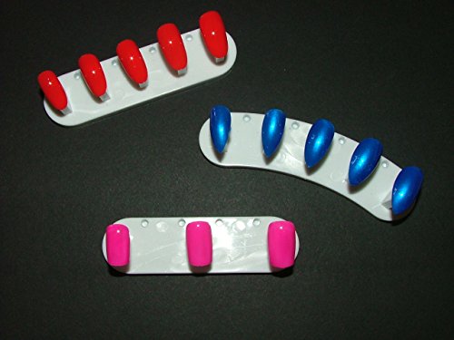 3 pc box sets of Nail Art Practice Display Stands (3 boxes)