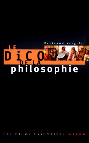 couverture de : dico de la philosophie