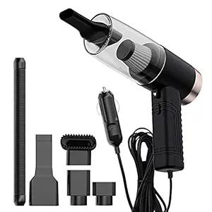 Belity Car Vacuum Cleaner, Portable Vacuum Cleaner for Car, 120W High Power Suction Vacuum, 4500?mbar?Wet Dry Handheld Vacuum Cleaner Built-in Aromatherapy Car & Auto Accessories, with 5 Meters Cable