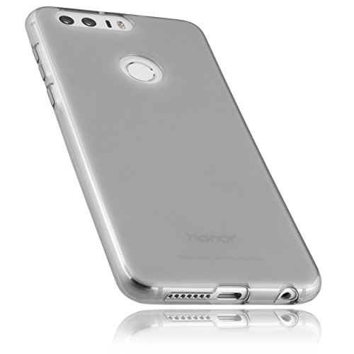 Preisvergleich Produktbild mumbi Schutzhülle für Huawei Honor 8 Hülle transparent schwarz