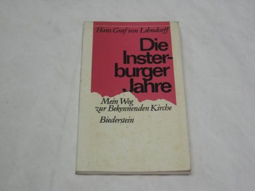 Die Insterburger Jahre