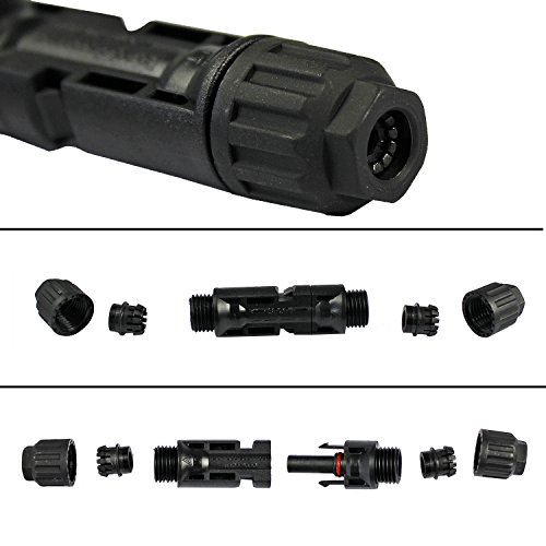 PsmGoods MC4 für parallele Leitungen Photovoltaik-Steckverbinder (MC4-5PS) - 3