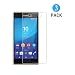 Produktbild Sony Xperia M5 Panzerglas Schutzfolie, [3 Stück] WEOFUN Displayschutzglas Panzerfolie für Sony Xperia M5 Schutzgla [0.33mm, 9H, Ultra-klar]