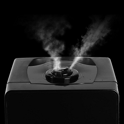 Klarstein Monaco Ultraschall-Luftbefeuchter Zerstäuber Ionisator (feiner Wassernebel, Fernbedienung, Timer, Digital-Anzeige, antibakterieller Filter) schwarz - 4