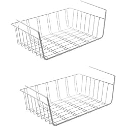Urban Design Lot de 2 paniers Suspendus en métal - Rangement pour placards de Cuisine, armoires, étagères, Meubles Bas