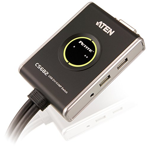 Aten CS682 USB 2.0-DVI-KVM-Switch mit 2 Ports - 5
