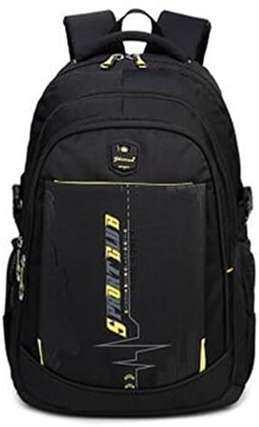 YANFEI Men/Women Laptop Backpack up to 15.6 Inches Leisure Multifunction Retro Fashion Style Large Capacity Shoulder Backpacks , yellow