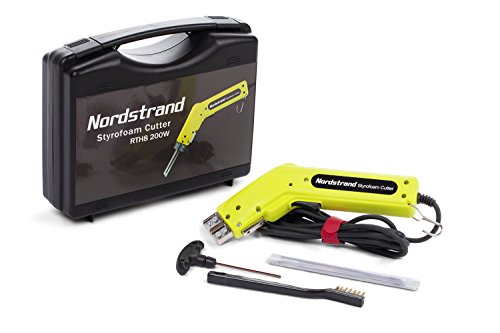 200W nordstrand cutter à polystyrène styrocutter thermosäge avec lames et accessoires