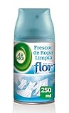 ambientador mercadona flor de pascua De larga duración, hasta 2 meses de fragancia, cada recambio contiene 2400 sprayadas