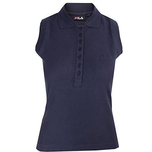 Fila Polo Anguille Femmes peacost sans Manche Golf, Tennis Haut Sport