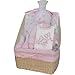 Bee Bo Baby Basket Gift Set 0-3 Months - Pink