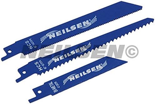 PACK OF 3 RECIPROCATING SAW BLADES