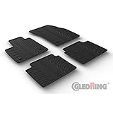 focus money epaper Einfach zu installieren Gledring 0564 Satz Gimatten Focus IV HB 5-türer 2018- (T Profil 4-teilig + Montage-Clips), Schwarz